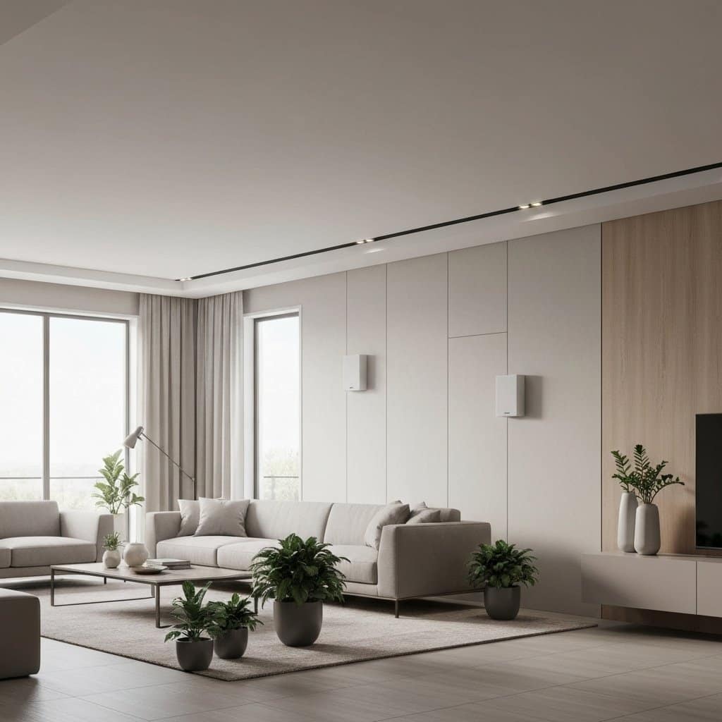 System audio w salonie – jak dyskretnie rozmieścić głośniki?