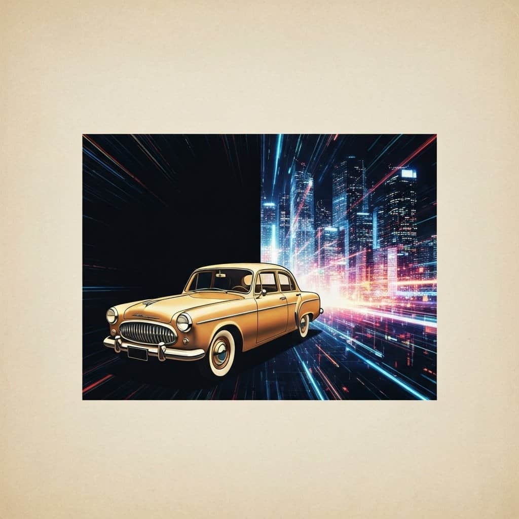 Złota era motoryzacji kontra cuda techniki: Nostalgia kontra innowacja