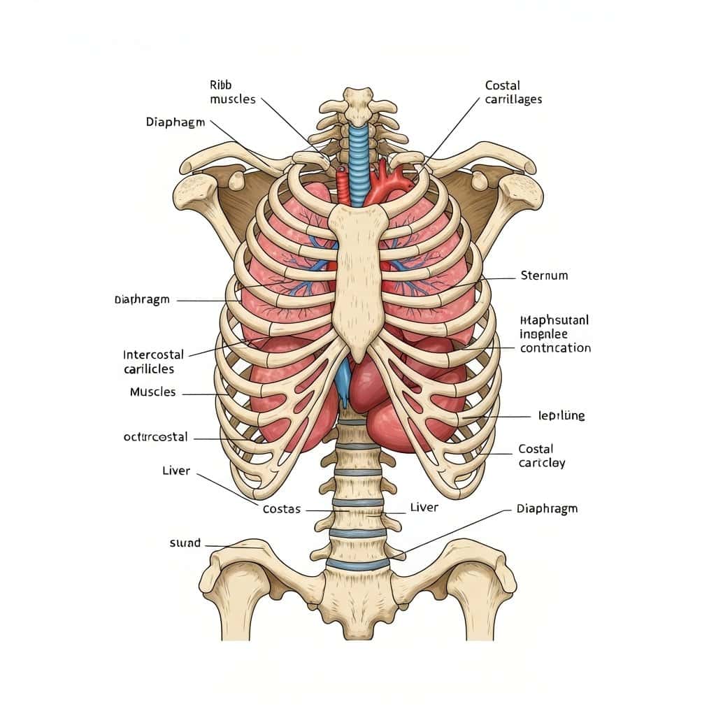 Klatka piersiowa: anatomia, funkcje i profilaktyka